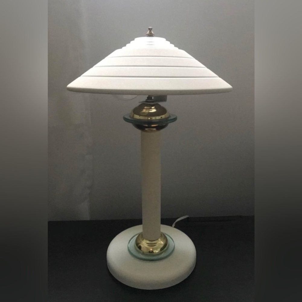 Vintage 1980’s Mushroom Table Lamp